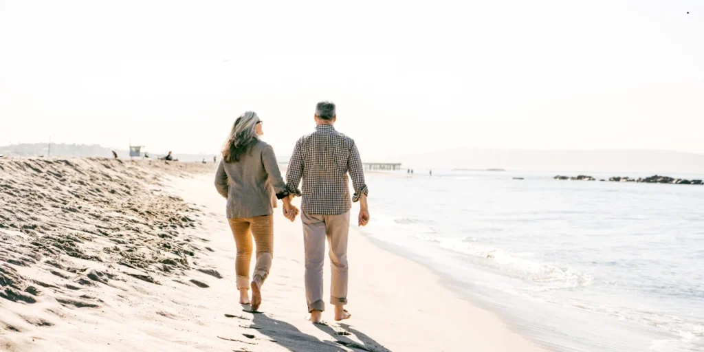 retired couple